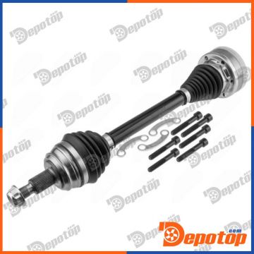 Demi-Arbre de Transmission MTM arrière droite pour AUDI | NPW-AU-088, 1J0501204B